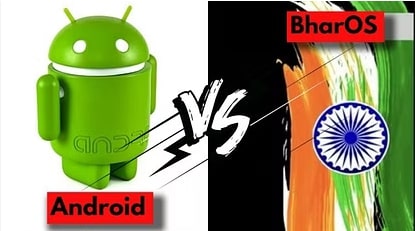 BharOS , BHAROS Android , bharos government , bharos smartphone , bharos mobile software